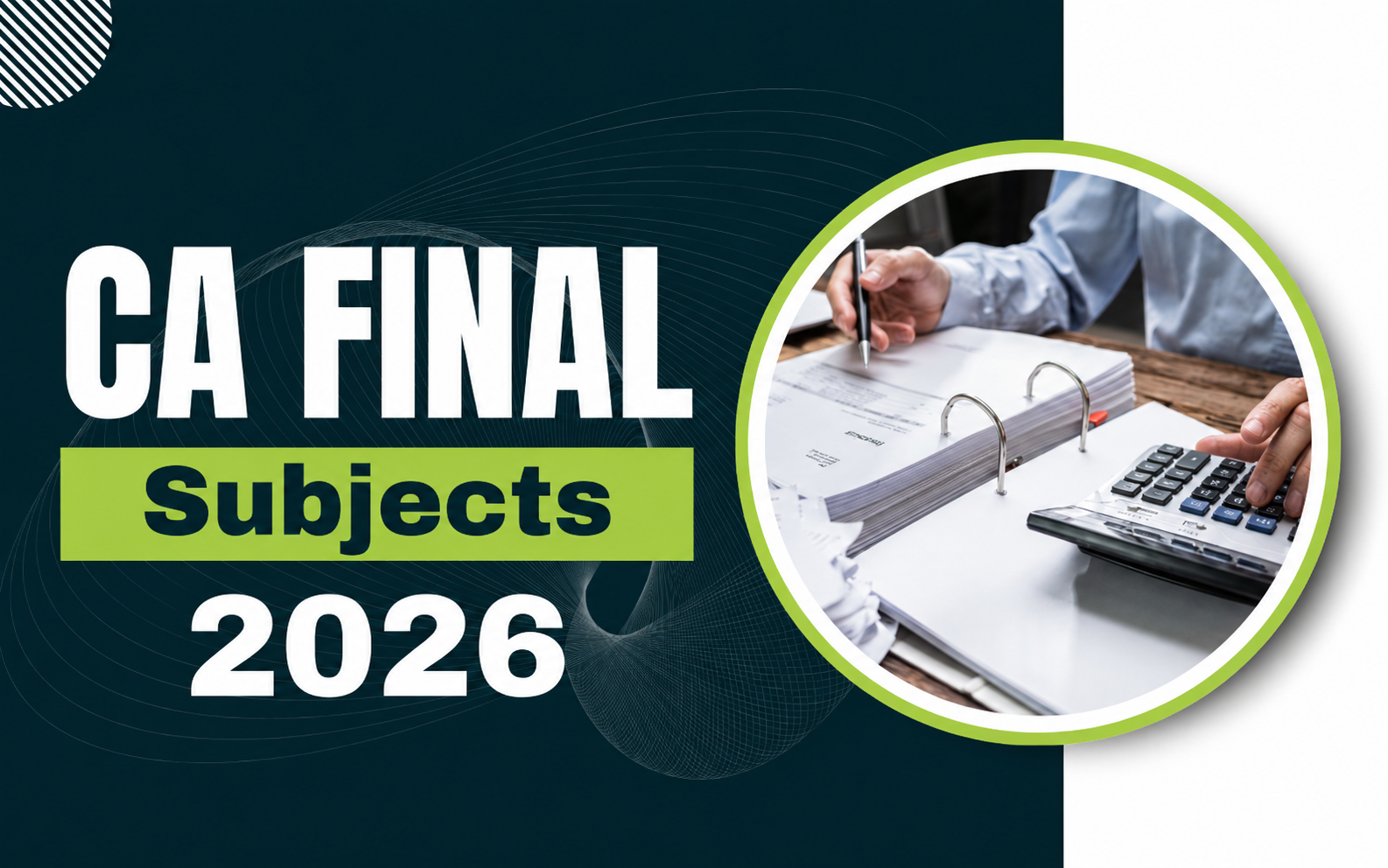 CA Foundation Syllabus 2026 — Complete Subject-Wise Breakdown