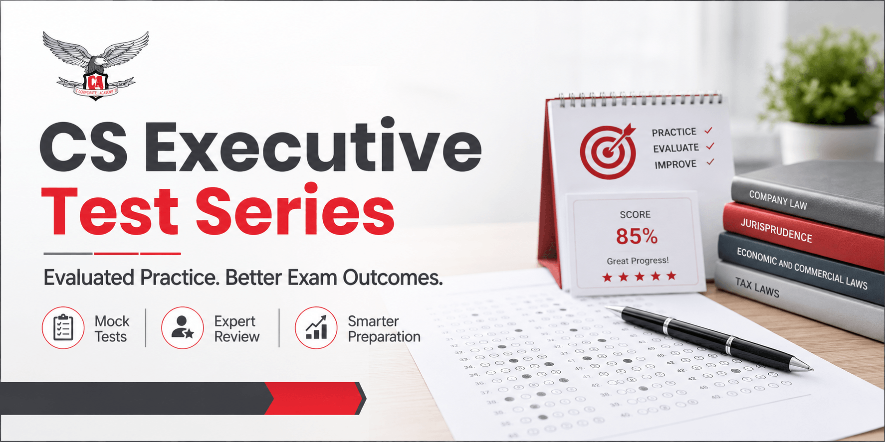 CS Executive Test Series Why Evaluated Practice Changes Exam Outcomes